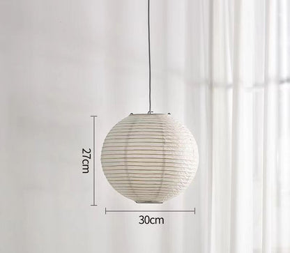 Creative Simplicity Living Room Orb Rice Paper Chandelier